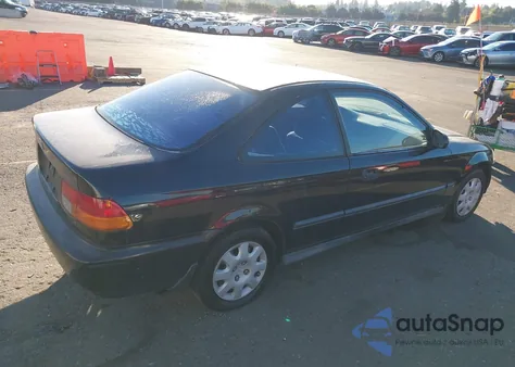 1998 Honda Civic Dx из США, поврежденный, VIN 1HGEJ6223WL045186